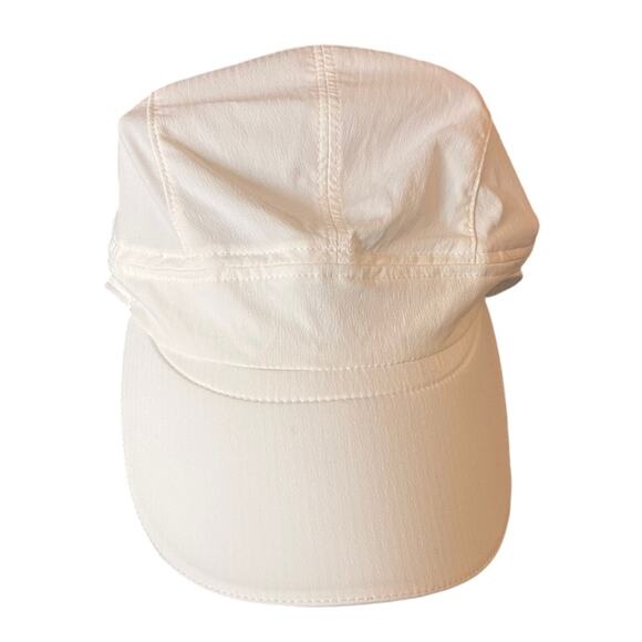 LULULEMON White Adjustable Running Hat Nylon One Size Fits All Athletic Gym Girl - Picture 2 of 8